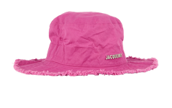 Jacquemus Le Bob Artichaut Hat, Cotton, Pink, Sz 60, DB, 3*